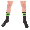 Barcode Berlin Chaussettes Gym Socks Vert fluo